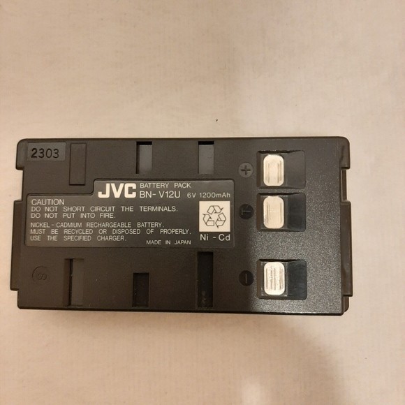 JVC Battery Pack BN-V12U Camcorder Battery OEM Original UNTESTED - Picture 1 of 2